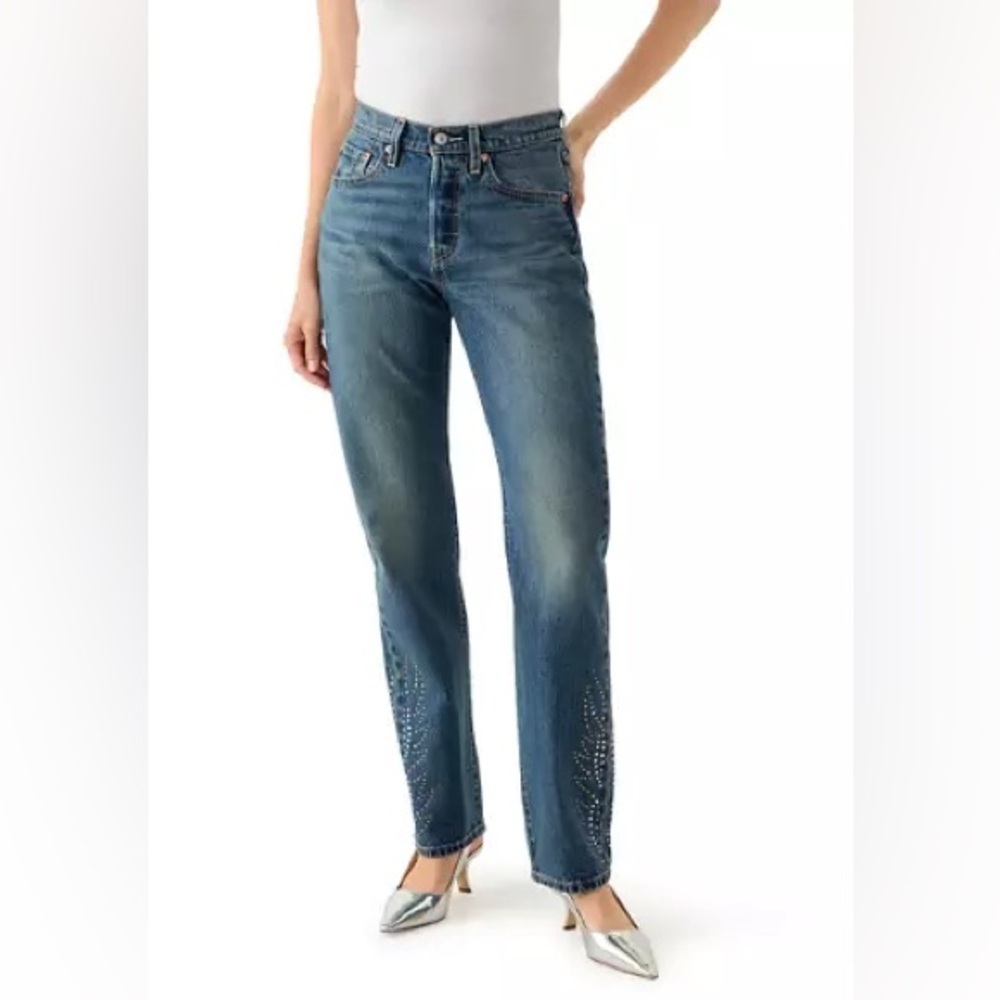 NWT Levi's 501® Curve High Waist Straight Leg Jeans | 24x30